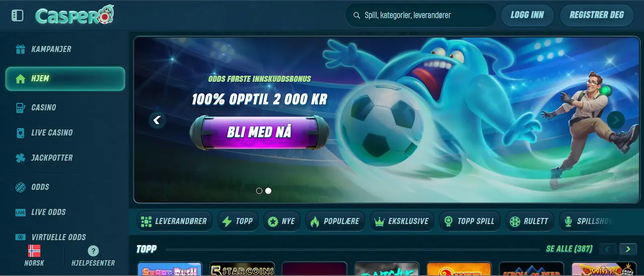 Caspero interface